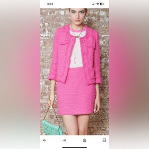 Kate spade pink blazer size 10